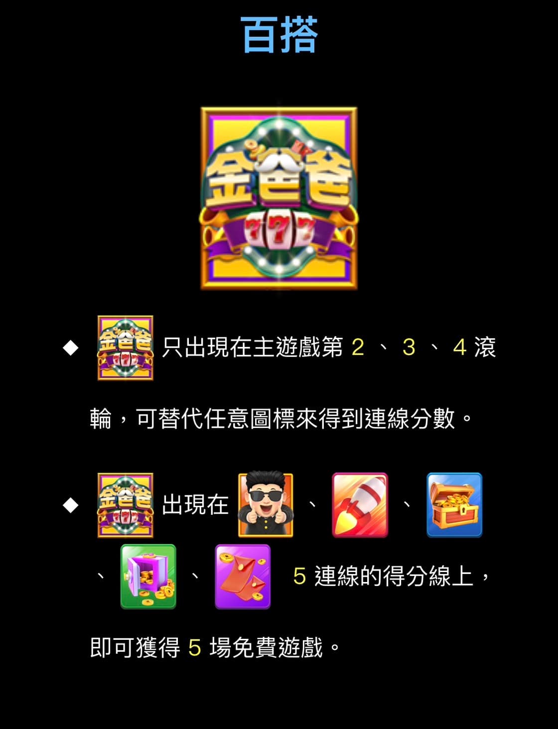 金爸轟炸圖標